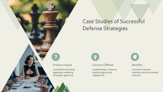 Attack Defense Strategies In Marketing PPT Structure AT Content Ready Customizable