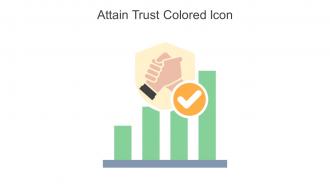 Attain Trust Colored Icon In Powerpoint Pptx Png And Editable Eps Format