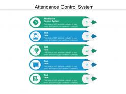 Attendance control system ppt powerpoint presentation slides gridlines cpb