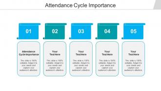 Attendance cycle importance ppt powerpoint presentation ideas graphics tutorials cpb