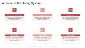 Attendance Monitoring System In Powerpoint And Google Slides Cpb