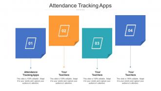 Attendance tracking apps ppt powerpoint presentation summary designs cpb
