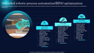 Attended Robotic Process Automation RPA Optimization