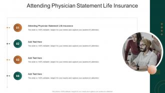 Attending Physician Statement Life Insurance In Powerpoint And Google Slides Cpb