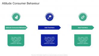 Attitude Consumer Behaviour In Powerpoint And Google Slides Cpb