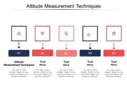 Attitude measurement techniques ppt powerpoint presentation infographic template infographics cpb