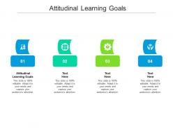 Attitudinal learning goals ppt powerpoint presentation file example cpb