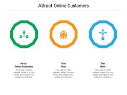 Attract online customers ppt powerpoint presentation slides structure cpb