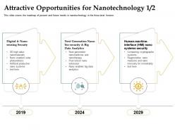 Attractive opportunities for nanotechnology systems security ppt presentation pictures