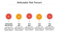 Attributable risk percent ppt powerpoint presentation gallery microsoft cpb