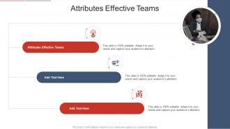 Attributes Effective Teams In Powerpoint And Google Slides Cpb