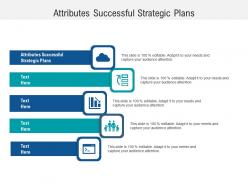 Attributes successful strategic plans ppt powerpoint presentation layouts graphics template cpb