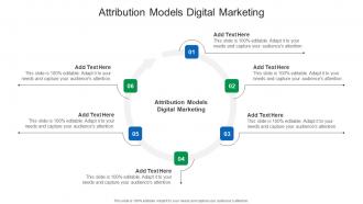 Attribution Models Digital Marketing In Powerpoint And Google Slides Cpb