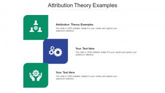 Attribution theory examples ppt powerpoint presentation infographics aids cpb
