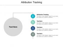 Attribution tracking ppt powerpoint presentation summary cpb