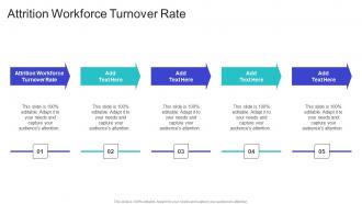 Attrition Workforce Turnover Rate In Powerpoint And Google Slides Cpb