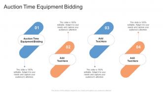 Auction Time Equipment Bidding In Powerpoint And Google Slides Cpb