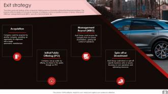 Audi Company Investor Funding Elevator Pitch Deck Ppt Template Multipurpose Image