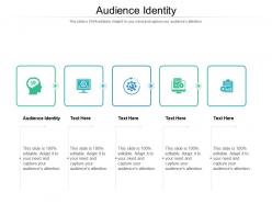 Audience identity ppt powerpoint presentation outline graphic tips cpb