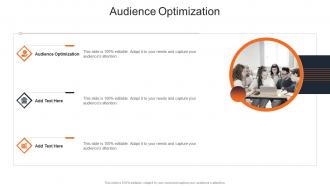 Audience Optimization In Powerpoint And Google Slides Cpb