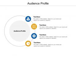 Audience profile ppt powerpoint presentation summary show cpb