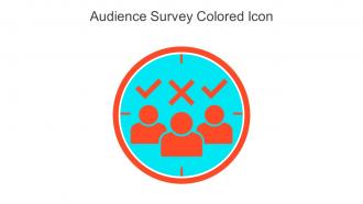 Audience Survey Colored Icon In Powerpoint Pptx Png And Editable Eps Format