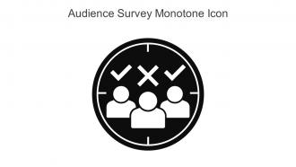 Audience Survey Monotone Icon In Powerpoint Pptx Png And Editable Eps Format