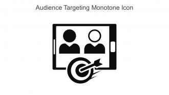 Audience Targeting Monotone Icon In Powerpoint Pptx Png And Editable Eps Format