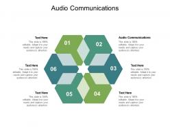 Audio communications ppt powerpoint presentation pictures graphic tips cpb
