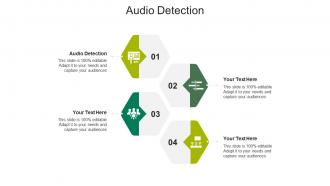 Audio detection ppt powerpoint presentation summary outfit cpb