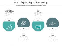 Audio digital signal processing ppt powerpoint presentation layouts cpb