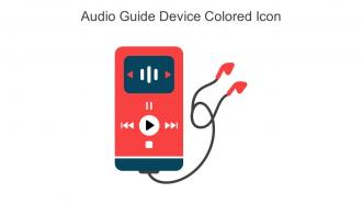 Audio Guide Device Colored Icon In Powerpoint Pptx Png And Editable Eps Format
