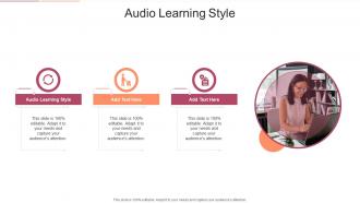 Audio Learning Style In Powerpoint And Google Slides Cpb