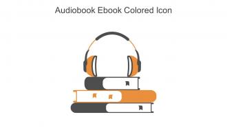 Audiobook Ebook Colored Icon In Powerpoint Pptx Png And Editable Eps Format