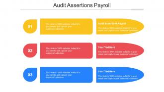 Audit Assertions Payroll Ppt Powerpoint Presentation Layouts File Formats Cpb