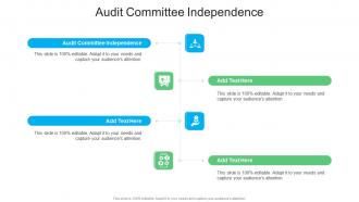 Audit Committee Independence In Powerpoint And Google Slides Cpb