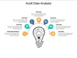 Audit data analysis ppt powerpoint presentation infographics layout