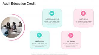 Audit Education Credit In Powerpoint And Google Slides Cpb