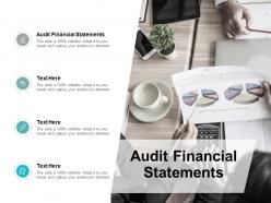 Audit financial statements ppt powerpoint presentation icon guide cpb