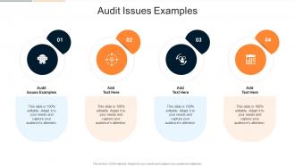 Audit Issues Examples In Powerpoint And Google Slides Cpb