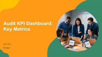 Audit KPI Dashboard Key Metrics PPT Summary AT