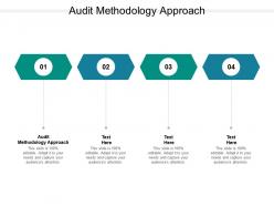 Audit methodology approach ppt powerpoint presentation outline skills cpb
