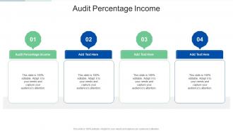 Audit Percentage Income In Powerpoint And Google Slides Cpb