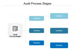 Audit process stages ppt powerpoint presentation visual aids infographics cpb