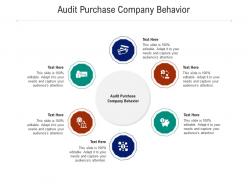 Audit purchase company behavior ppt powerpoint presentation gallery example file cpb