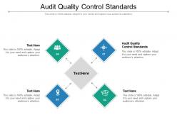 Audit quality control standards ppt powerpoint presentation gallery portfolio cpb