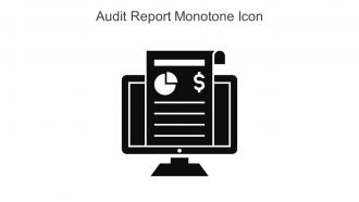 Audit Report Monotone Icon In Powerpoint Pptx Png And Editable Eps Format