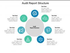 Audit report structure ppt powerpoint presentation model designs download cpb