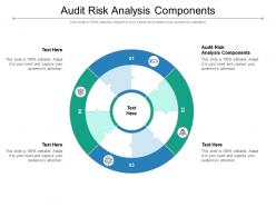 Audit risk analysis components ppt powerpoint presentation layouts information cpb