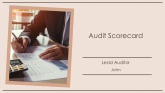 Audit Scorecard PPT Guidelines AT